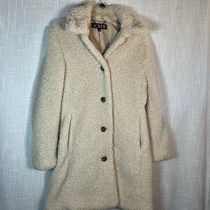 J. Crew Coat Size M Cream Teddy Serpa Coat